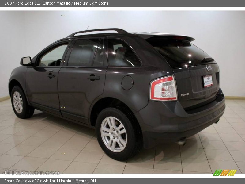 Carbon Metallic / Medium Light Stone 2007 Ford Edge SE