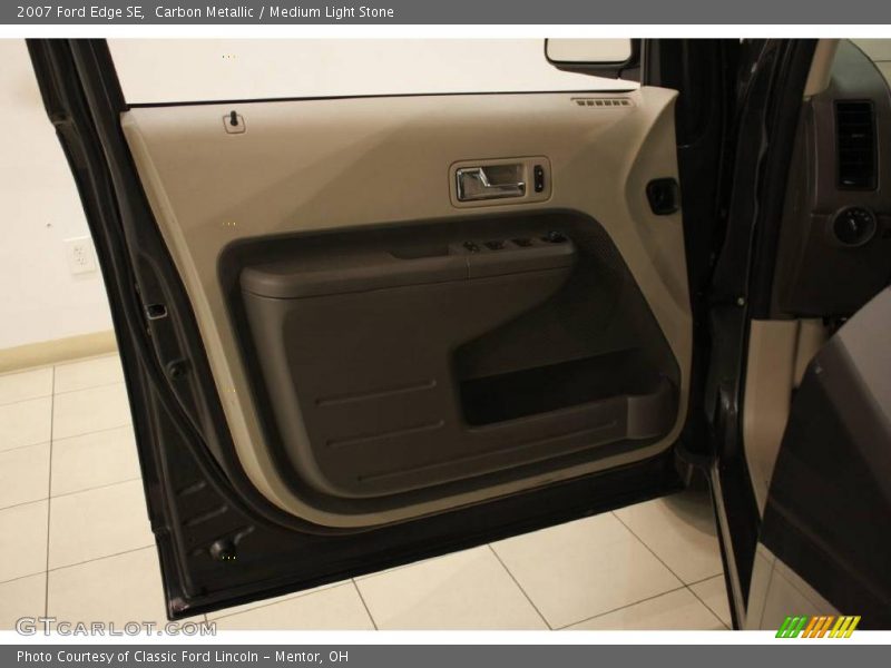 Carbon Metallic / Medium Light Stone 2007 Ford Edge SE
