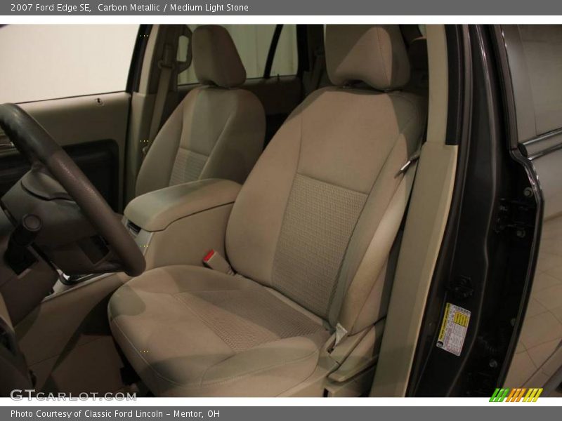 Carbon Metallic / Medium Light Stone 2007 Ford Edge SE