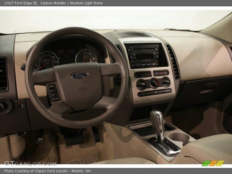 Carbon Metallic / Medium Light Stone 2007 Ford Edge SE