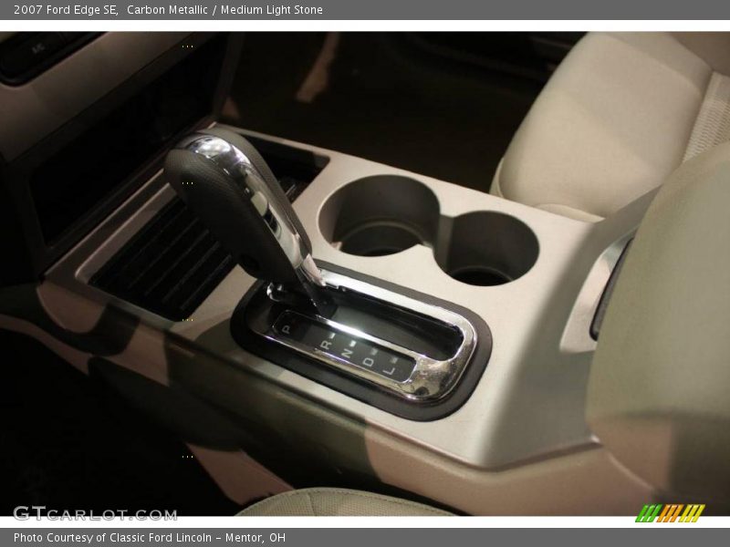 Carbon Metallic / Medium Light Stone 2007 Ford Edge SE