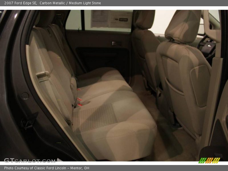 Carbon Metallic / Medium Light Stone 2007 Ford Edge SE