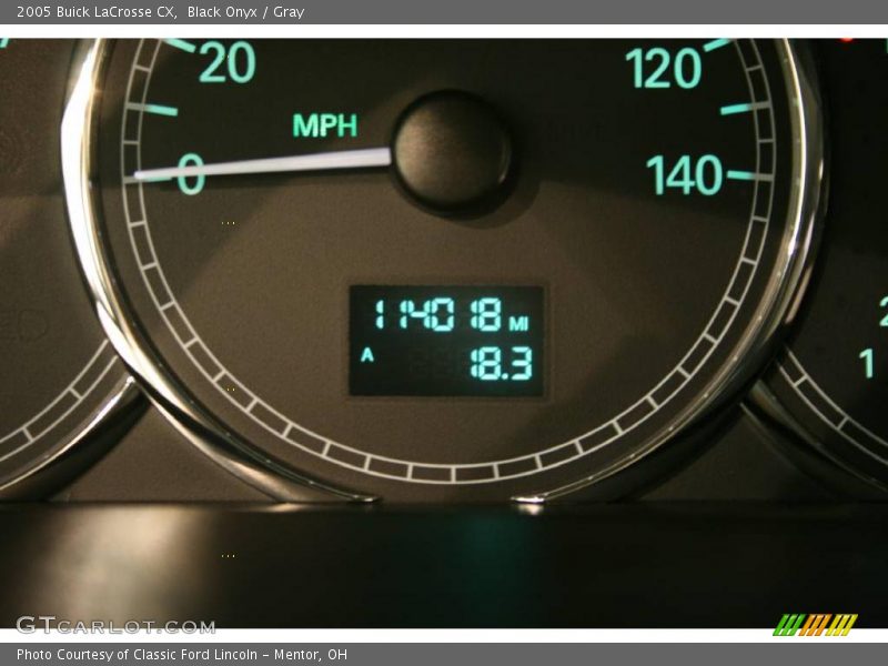 Black Onyx / Gray 2005 Buick LaCrosse CX