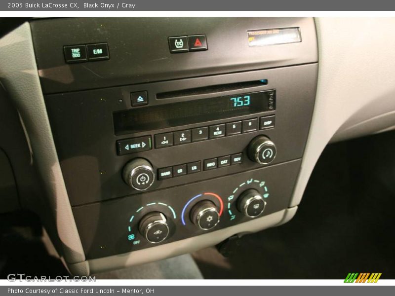 Black Onyx / Gray 2005 Buick LaCrosse CX