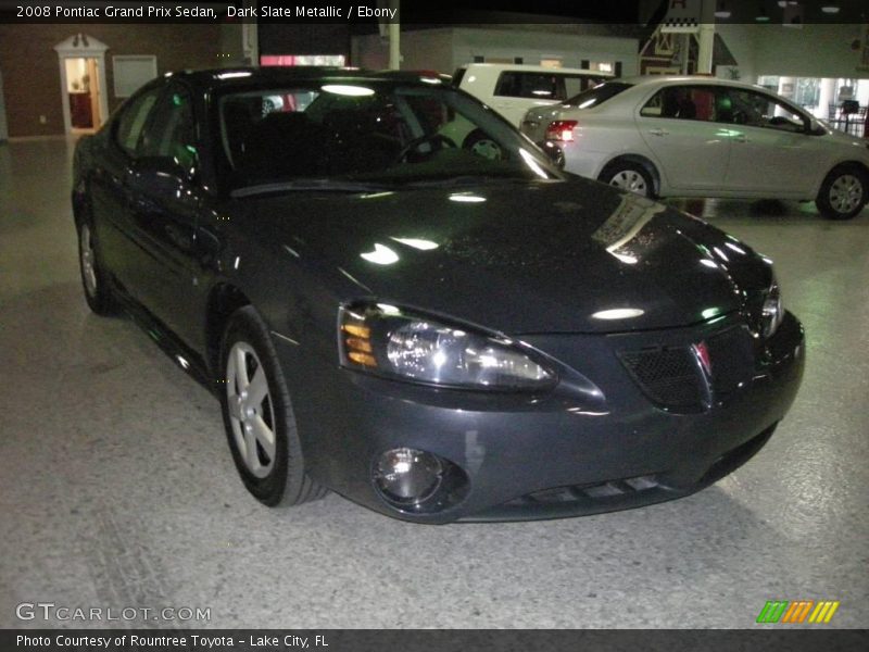 Dark Slate Metallic / Ebony 2008 Pontiac Grand Prix Sedan