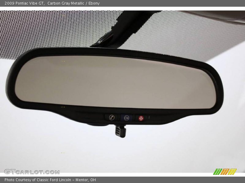 Carbon Gray Metallic / Ebony 2009 Pontiac Vibe GT