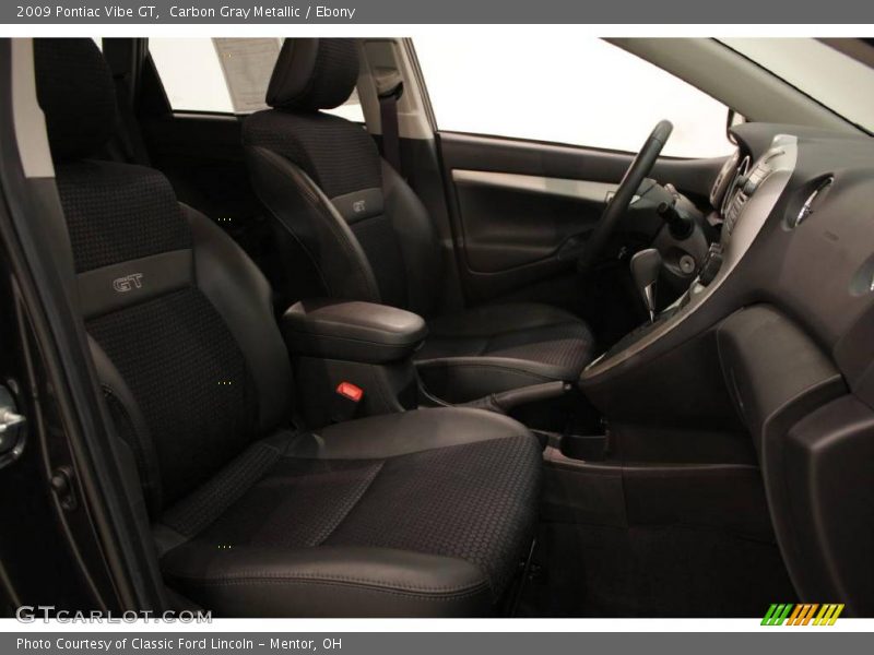Carbon Gray Metallic / Ebony 2009 Pontiac Vibe GT