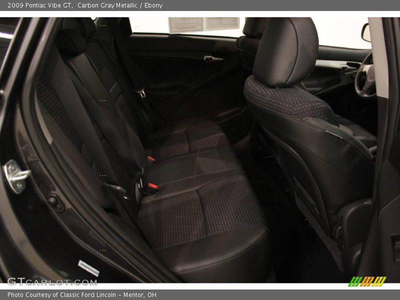 Carbon Gray Metallic / Ebony 2009 Pontiac Vibe GT