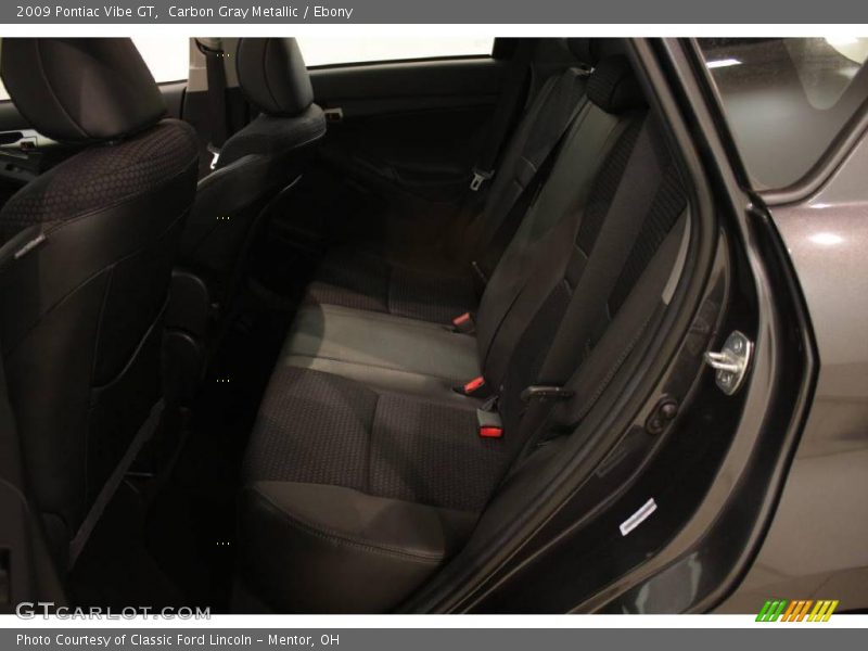 Carbon Gray Metallic / Ebony 2009 Pontiac Vibe GT