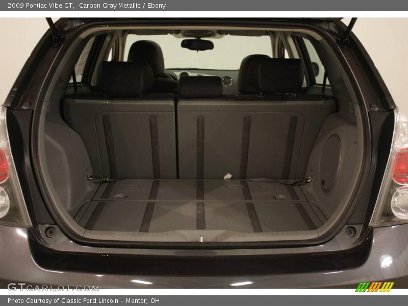 Carbon Gray Metallic / Ebony 2009 Pontiac Vibe GT