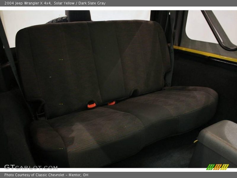 Solar Yellow / Dark Slate Gray 2004 Jeep Wrangler X 4x4