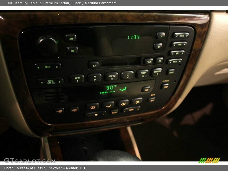 Black / Medium Parchment 2000 Mercury Sable LS Premium Sedan