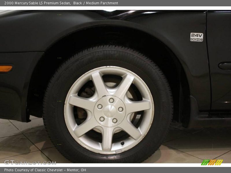 Black / Medium Parchment 2000 Mercury Sable LS Premium Sedan