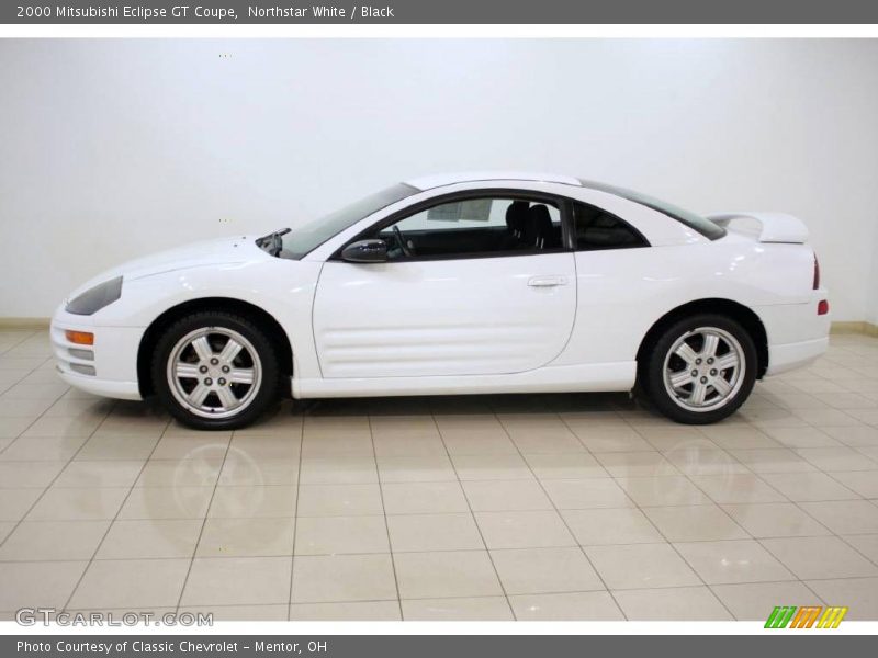 Northstar White / Black 2000 Mitsubishi Eclipse GT Coupe