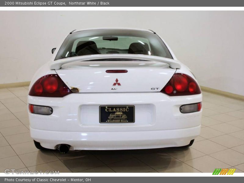 Northstar White / Black 2000 Mitsubishi Eclipse GT Coupe
