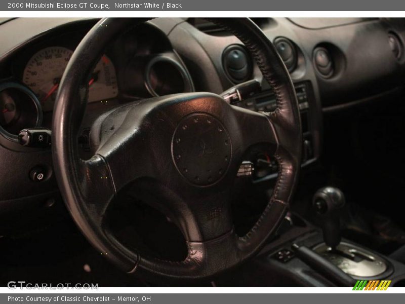 Northstar White / Black 2000 Mitsubishi Eclipse GT Coupe