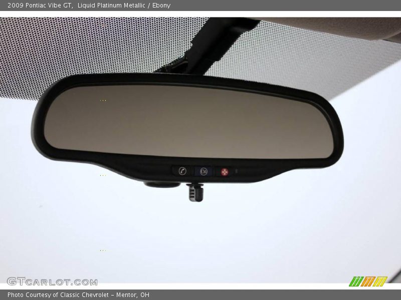 Liquid Platinum Metallic / Ebony 2009 Pontiac Vibe GT