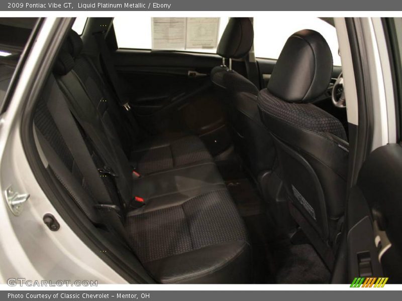 Liquid Platinum Metallic / Ebony 2009 Pontiac Vibe GT