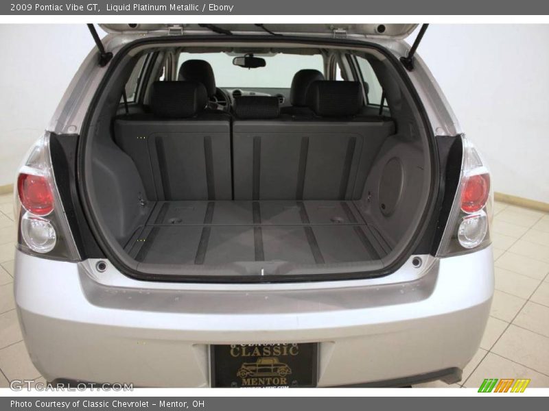 Liquid Platinum Metallic / Ebony 2009 Pontiac Vibe GT