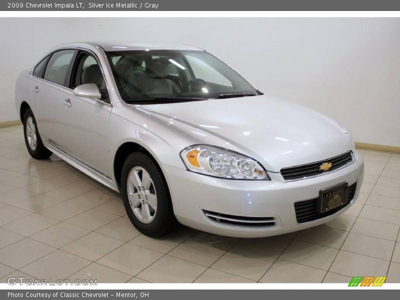 Silver Ice Metallic / Gray 2009 Chevrolet Impala LT