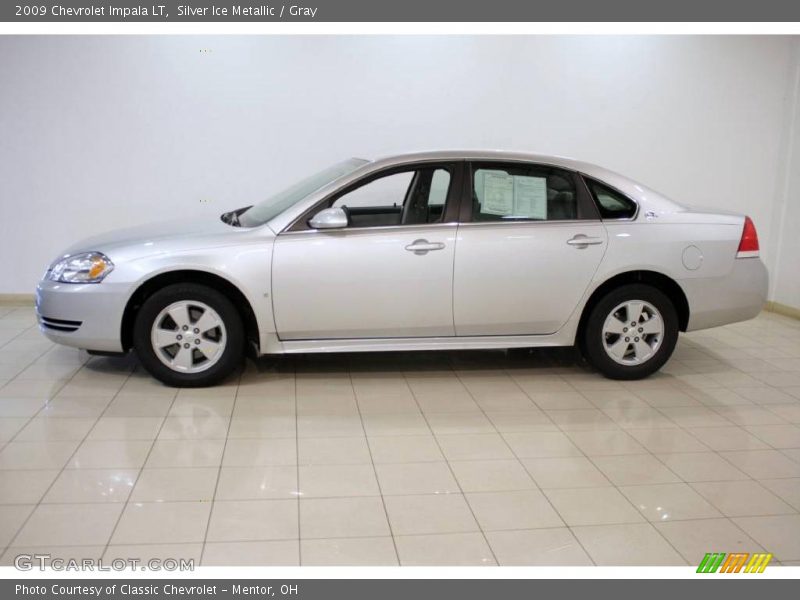 Silver Ice Metallic / Gray 2009 Chevrolet Impala LT