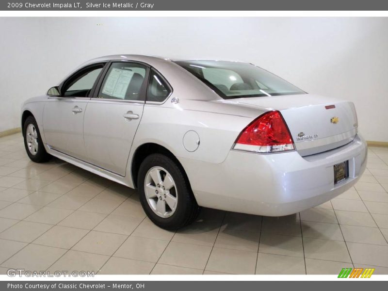 Silver Ice Metallic / Gray 2009 Chevrolet Impala LT