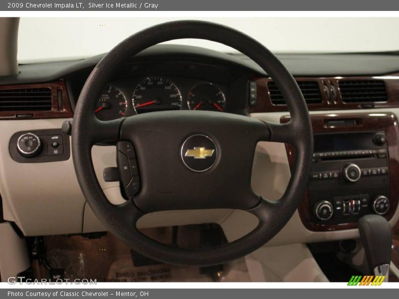 Silver Ice Metallic / Gray 2009 Chevrolet Impala LT