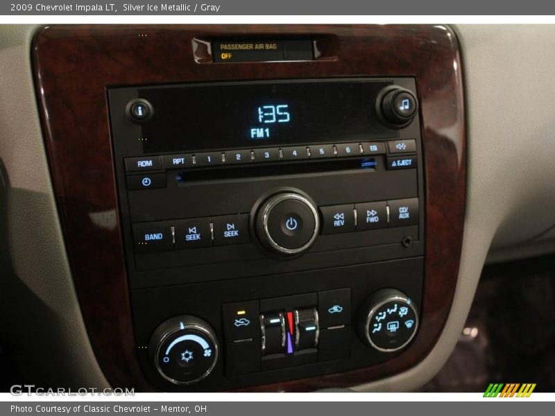 Silver Ice Metallic / Gray 2009 Chevrolet Impala LT