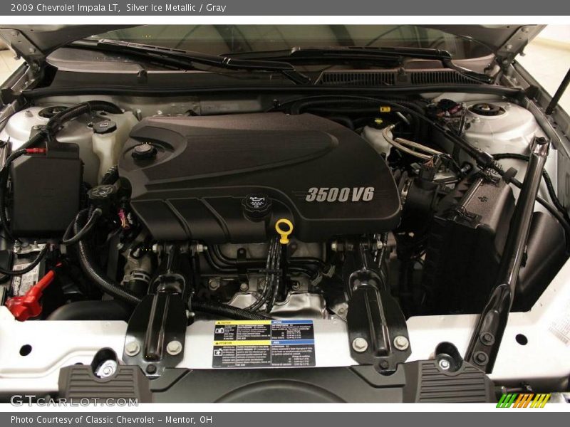 Silver Ice Metallic / Gray 2009 Chevrolet Impala LT