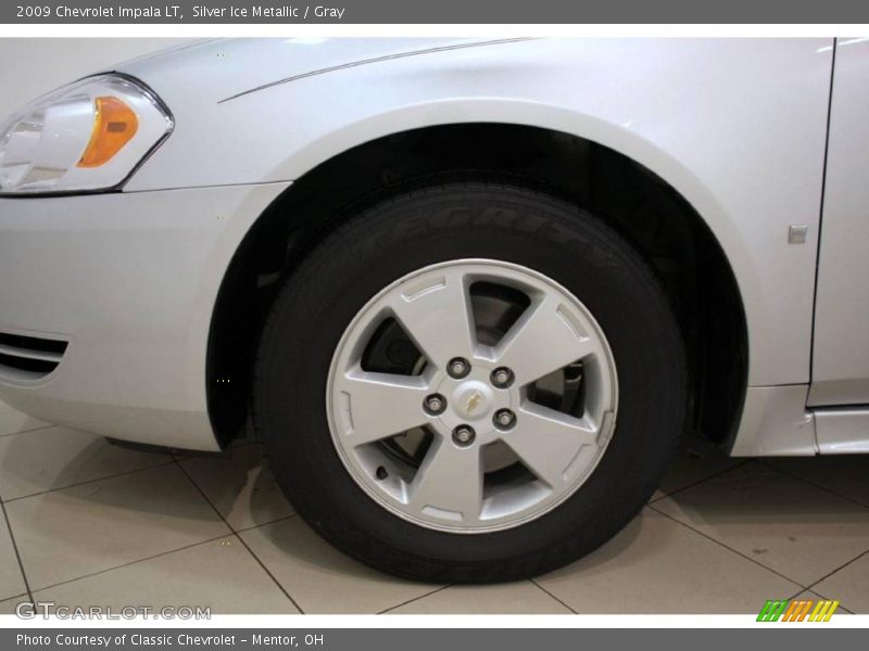 Silver Ice Metallic / Gray 2009 Chevrolet Impala LT
