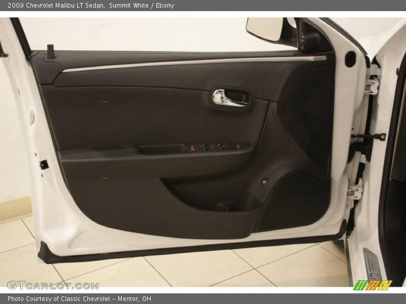 Summit White / Ebony 2009 Chevrolet Malibu LT Sedan