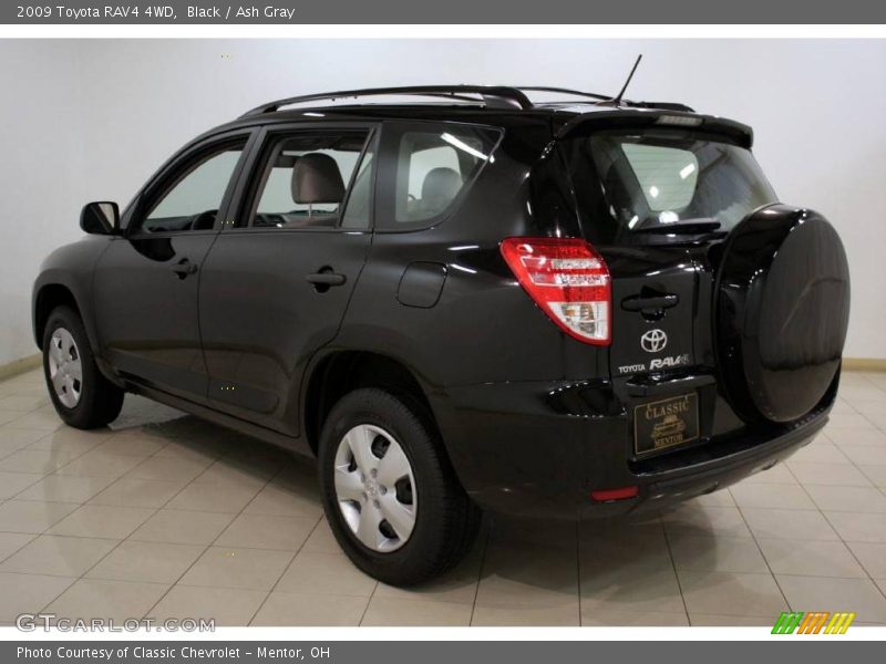 Black / Ash Gray 2009 Toyota RAV4 4WD