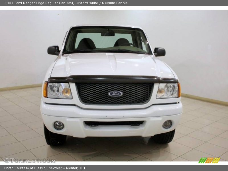 Oxford White / Medium Pebble 2003 Ford Ranger Edge Regular Cab 4x4
