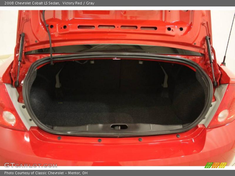 Victory Red / Gray 2008 Chevrolet Cobalt LS Sedan