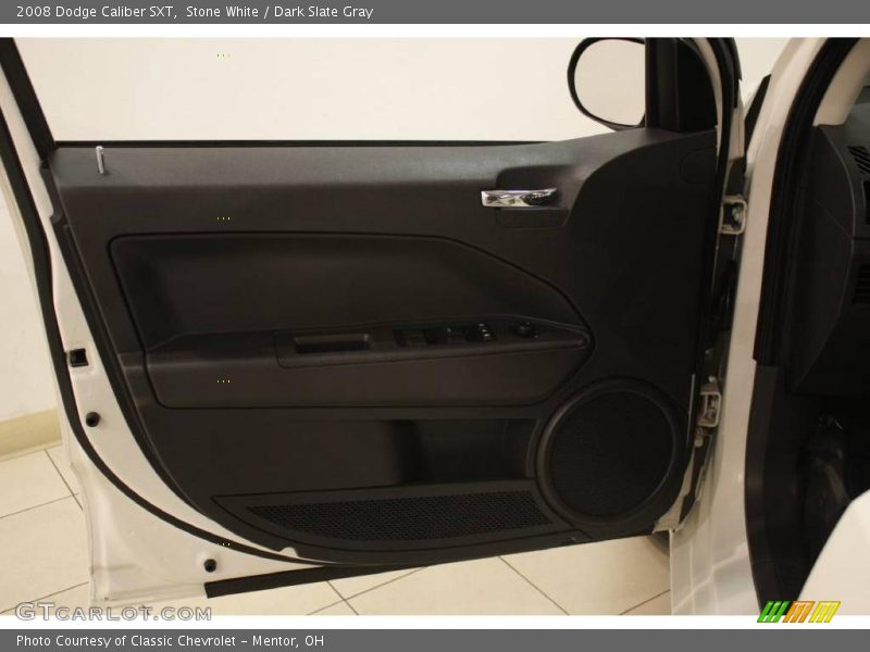 Stone White / Dark Slate Gray 2008 Dodge Caliber SXT