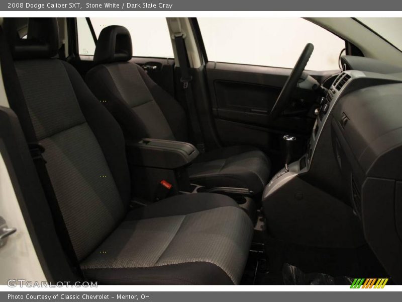 Stone White / Dark Slate Gray 2008 Dodge Caliber SXT