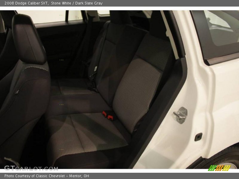 Stone White / Dark Slate Gray 2008 Dodge Caliber SXT