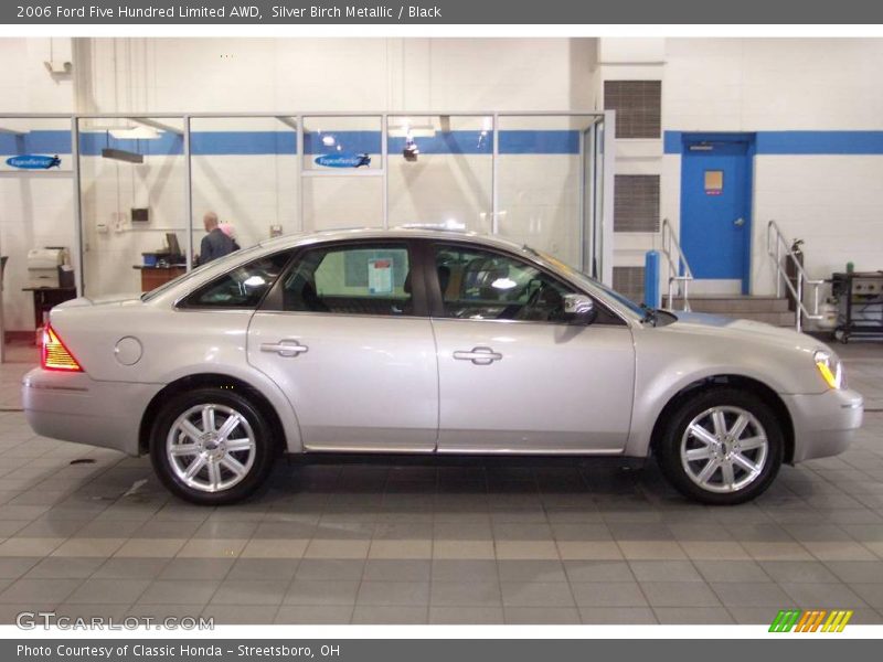 Silver Birch Metallic / Black 2006 Ford Five Hundred Limited AWD