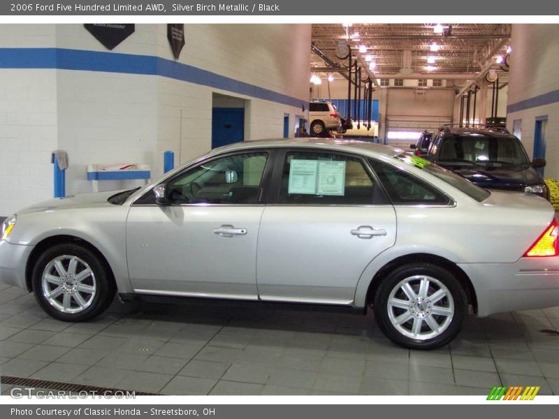Silver Birch Metallic / Black 2006 Ford Five Hundred Limited AWD