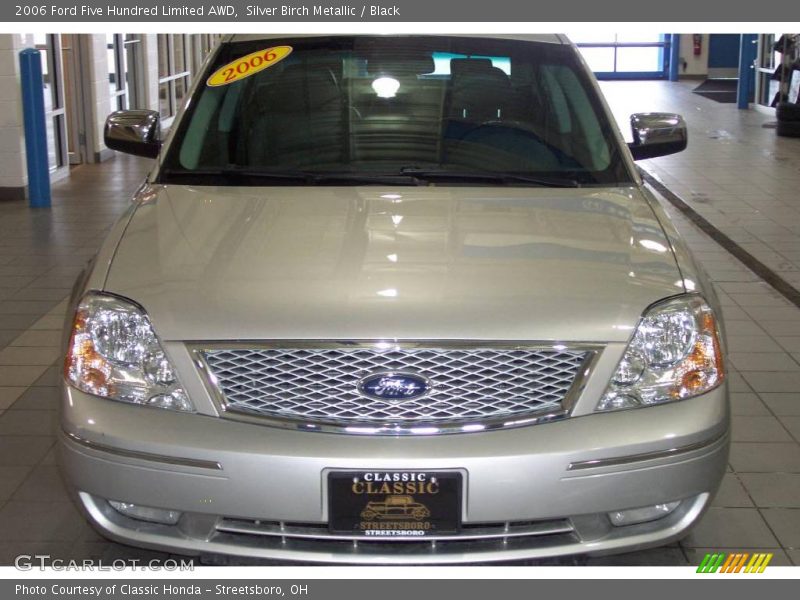 Silver Birch Metallic / Black 2006 Ford Five Hundred Limited AWD