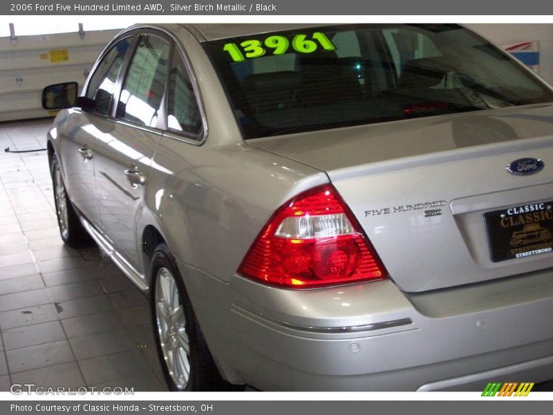 Silver Birch Metallic / Black 2006 Ford Five Hundred Limited AWD