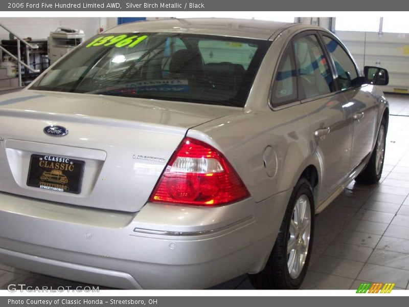 Silver Birch Metallic / Black 2006 Ford Five Hundred Limited AWD