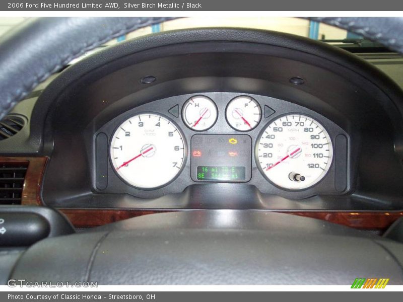 Silver Birch Metallic / Black 2006 Ford Five Hundred Limited AWD