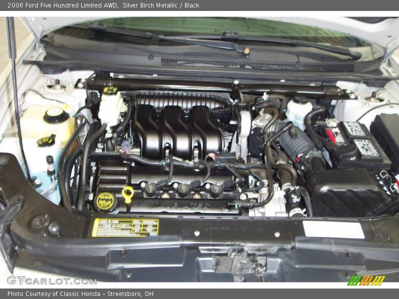 Silver Birch Metallic / Black 2006 Ford Five Hundred Limited AWD