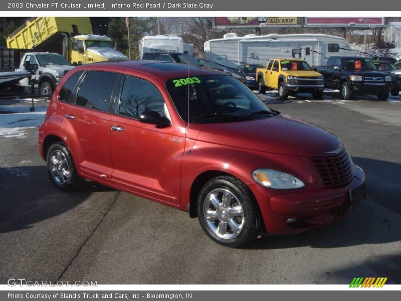 Inferno Red Pearl / Dark Slate Gray 2003 Chrysler PT Cruiser Limited