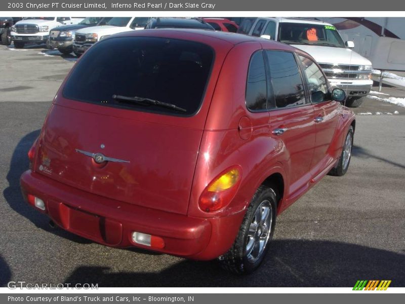 Inferno Red Pearl / Dark Slate Gray 2003 Chrysler PT Cruiser Limited