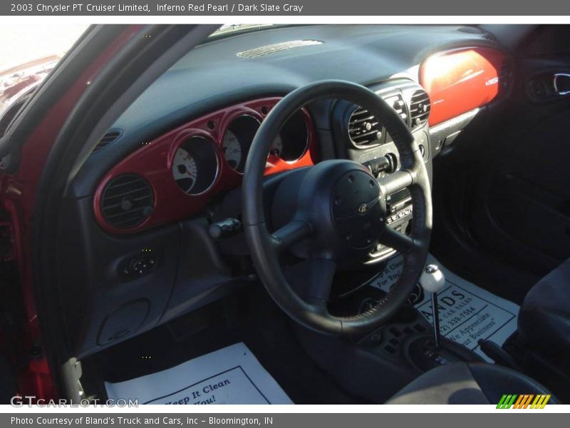 Inferno Red Pearl / Dark Slate Gray 2003 Chrysler PT Cruiser Limited