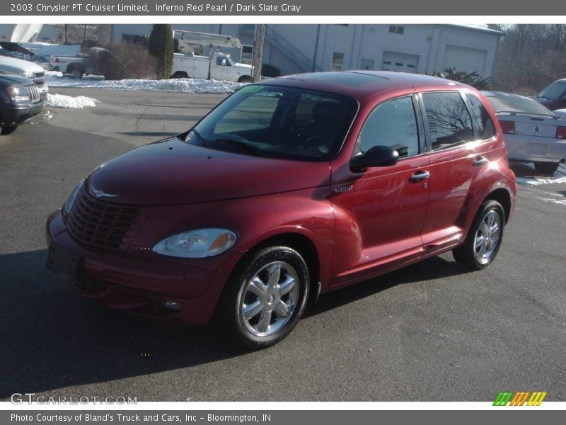 Inferno Red Pearl / Dark Slate Gray 2003 Chrysler PT Cruiser Limited