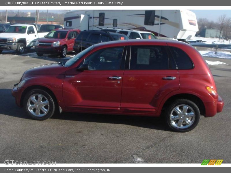 Inferno Red Pearl / Dark Slate Gray 2003 Chrysler PT Cruiser Limited