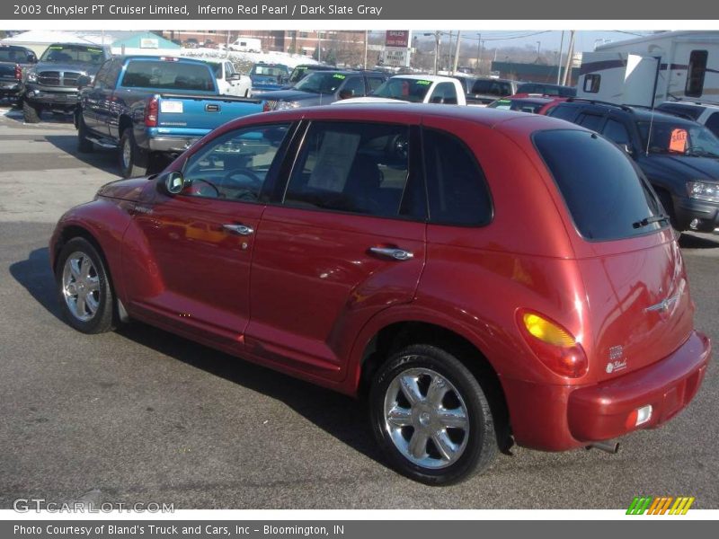 Inferno Red Pearl / Dark Slate Gray 2003 Chrysler PT Cruiser Limited